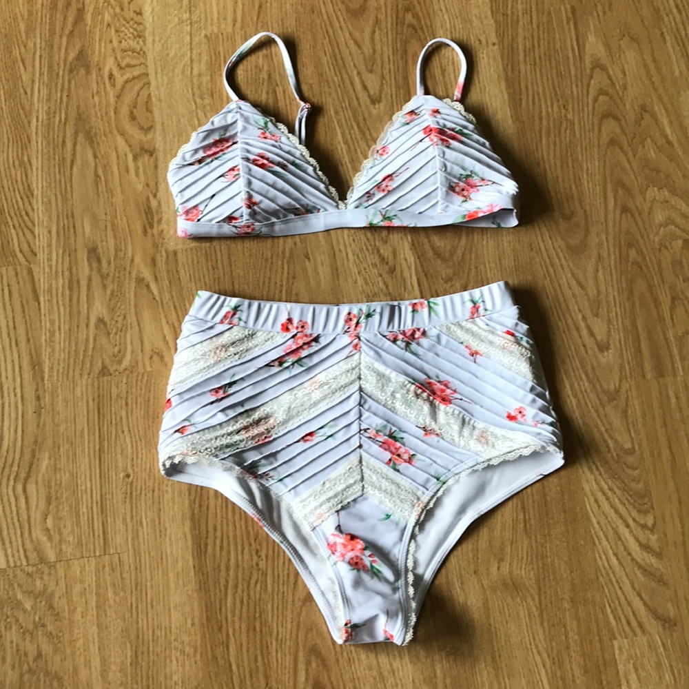 High waist bikini